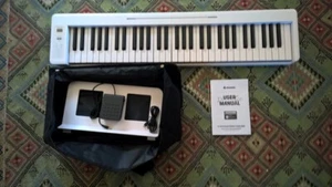 Donner DP-06 Faltbares E-Piano 61 Tasten mit Pedal und 128 Tones wie neu - Bild 1 von 1
