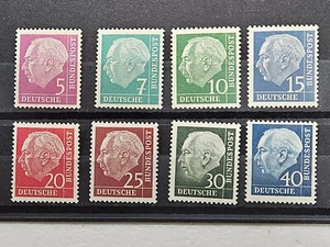 Germany Stamp, 1960 President Theodor Heuss, MNH F/VF CV$78.00 (412G12) ** - Picture 1 of 2