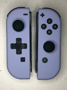 Nintendo Switch Custom Joy-Con Soft Touch Purple Joy Cons Controllers D-PAD - Picture 1 of 4