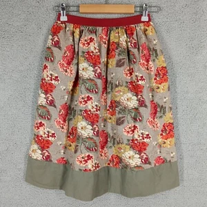 Cath Kidston Women's XS Floral Print Skirt Elastic Waist Casual Cottagecore - Picture 1 of 8