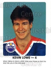 1984-85 Edmonton Oilers Red Rooster #20 Kevin Lowe