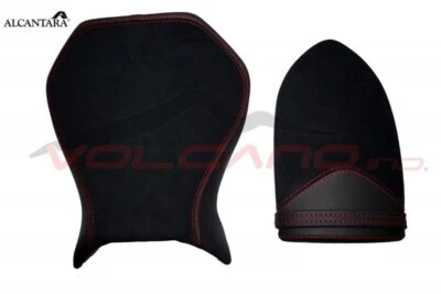 Cubierta de sillín MV Agusta F4 1999-2009 diseño Alcantara Volcano negra anti scivolo  Foto 1 de 4