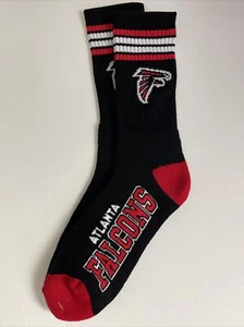 Atlanta Falcons Erwachsenensocken FBF 4-Streifen 1 Paar - Large neu kostenloser Versand (D1) - Bild 1 von 5