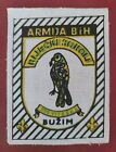 ?? BOSNIA ARMY - FALCONS OF ELKASOVA RIJEKA - BUZIM,on white cloth-rare patch?? 