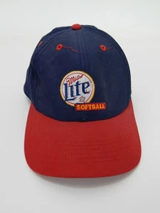 Miller Lite Softball Hat/Cap by Headmost Adjustable Snapback - Picture 1 of 5