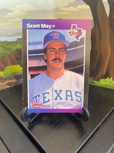 1989 Donruss Scott May #636 Baseball Card