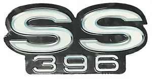 CHEVROLET CHEVELLE SS 396 Embossed Metal Sign Man Cave Garage BRAND NEW - Picture 1 of 2