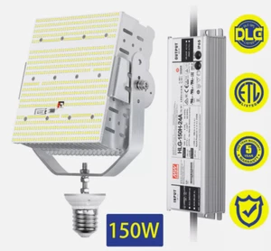 NGRK-150W LED Shoebox Retrofit Kit Warehouse Parking Lot Street Light OPEN BOX - Picture 1 of 5