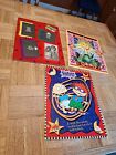 Lot Of 3 Vintage Folders Rugrats Peace Frogs Super Shots 80S 90S Mead And Hall