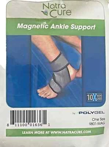 Magnetic Ankle Brace Support Strap Wrap Support One Size Fits All 25 item - Picture 1 of 10