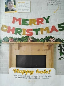 HAPPY HOLS! - "Merry Christmas" decoration for your home - Magazine pullout (G) - Picture 1 of 1