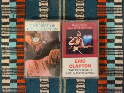 E. Clapton - Time Pieces Vol. I/II (Cass, Comp, RE) Polydor CAN Like New Used NM - Image 1 of 2