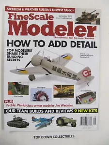 Fine Scale Modeler Magazine September 2012 How To Add Detail By Top Modelers - Imagen 1 de 2