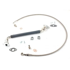 Oil Feed & 5/8" Return Line  AUDI VW 1.8T A4 A6 A8 AEB ANB APU K03-029 K04-015 - Picture 1 of 11