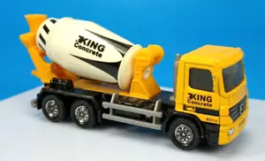 Camión de cemento Mattel Matchbox King 2008 concreto. Mercedes Actros. #RW001. - Imagen 1 de 7