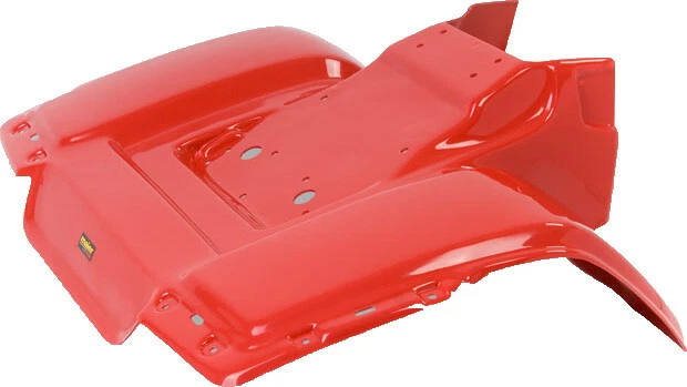 Guardabarros trasero Maier rojo para Honda ATC 250SX 119702 1985-1987 Foto 1 de 1