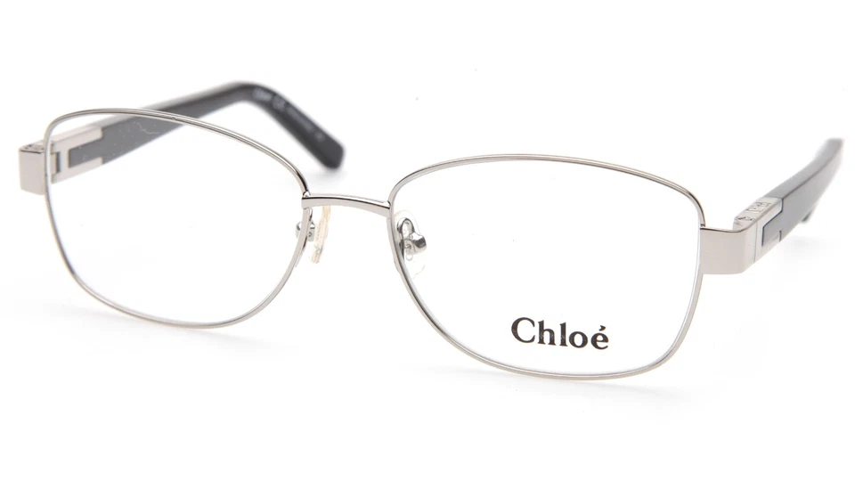 NUEVO CHLOE CE2120 730 Plata Gafas 53-15-135mm B38mm Italia Foto 1 de 4