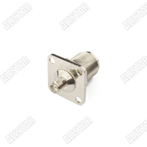 3 x cloison femelle SMA Jack vers prise de type N avec 4 trous support de panneau adaptateur RF - Photo 1/3