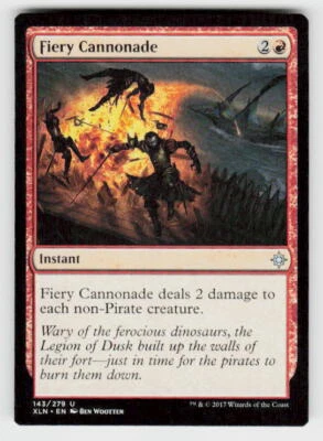 Ixalan #143 Fiery Cannonade - Image 1 of 2