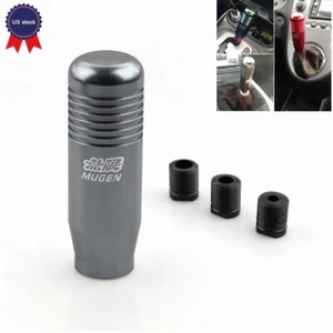 MUGEN Universal Aluminum Manual Car Auto Gear Stick Shift Knob Shifter Lever - Picture 1 of 7