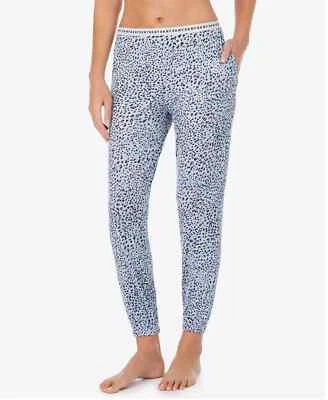 Pantalones para dormir DKNY íntimos con bolsillos puños estampado animal talla pequeña Foto 1 de 2