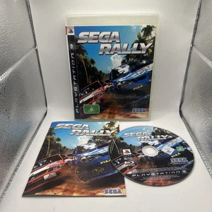 SEGA Rally • Playstation 3 PS3 Game + Manual (2007) Complete • Car Racing • AUS - Picture 1 of 6