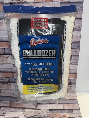 Quickie BULLDOZER Microfiber 24" Dust Mop Refill - Image 1 of 4