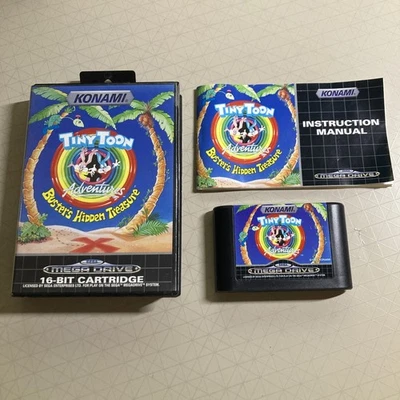 Tiny Toon Adventures : Buster's Hidden Treasure  - Sega Mega Drive- Komplett - Bild 1 von 4
