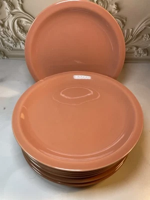 Vintage Anchor Hocking Stoneware plates 7 3/4” set of 8 - Image 1 of 4