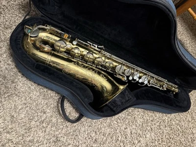 Saxo tenor Buescher 400 1965 #415846 laca original + boquilla Meyer Foto 1 de 4