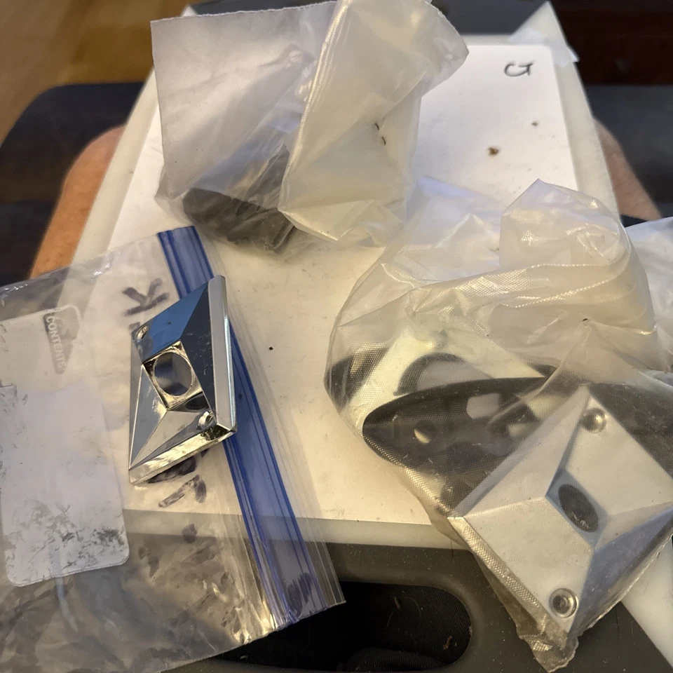 (2) Bisel de ajuste de control remoto de espejo retrovisor Chevrolet Buick Oldsmobile 1971-1977 9874500 Foto 1 de 1