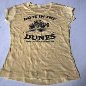 Vintage Pismo Beach California - Do It In The Dunes Women's T-Shirt - "Large" - Picture 1 of 9