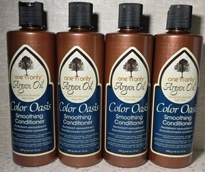Lot of 4 One 'n Only Argan Oil Color Oasis Smoothing Conditioner 12oz Each - NEW - Picture 1 of 2