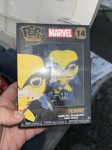Marvel X-Men 3 Inch Funko POP Pin | Wolverine CHASE - Imagen 1 de 1
