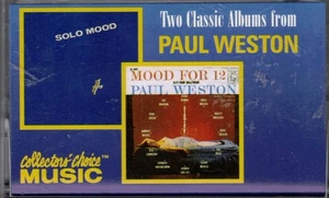 Paul Weston tape cassette Mood For 12 / Solo Mood by  Collectors Choice) - Imagen 1 de 5