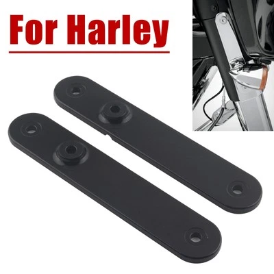 Soporte de reubicación de señal de giro delantero para Harley Touring Electra Road Glide 97-2013 Foto 1 de 4