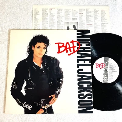 Michael Jackson "Bad" 1987 Pop LP, Nice VG++!, Original Epic Pressing, Vinyl - Image 1 of 4