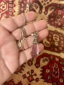 Ametrin Anhänger Halskette Sterlingsilber Hexe Strega Erbstück magisch - Bild 1 von 5