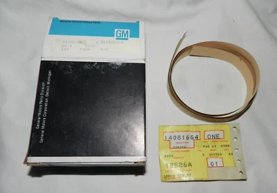 NOS GM Chevy  Cavalier 85 /86  Lower body front Fender RH  stripe 14081644 - Image 1 of 4