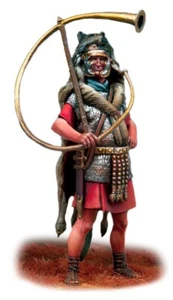 Roman Cornicen 54mm Painted Tin Toy Soldier Pre-Sale | Art Level - Picture 1 of 3