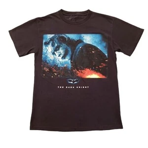 The Dark Knight Batman Heath Ledger Joker Black 2008 Promo T-Shirt Medium - Picture 1 of 3