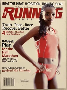 2006 Running Times Magazine July/August Tirunesh Dibaba, Adam Goucher - Picture 1 of 24