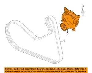 BMW OEM 16-25 228i Gran Coupe Cooling Belts Pulleys-Belt Tensioner 11288580360 - Picture 1 of 1