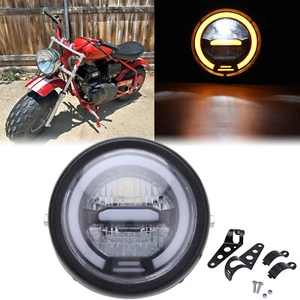 6.3" LED Headlight Hi/Lo DRL w/ Bracket For Coleman CT200U-EXZ BT200X Mini Bike - Bild 1 von 16