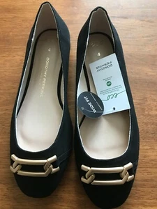 Dorothy Perkins Ladies Black Flat Ballerina Shoes