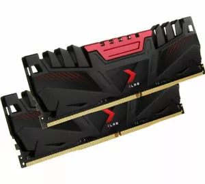 PNY XLR8 Gaming 32GB (2x16GB) DDR4 DRAM 3200MHz (PC4-25600) DIMM Memory Kit - Picture 1 of 4