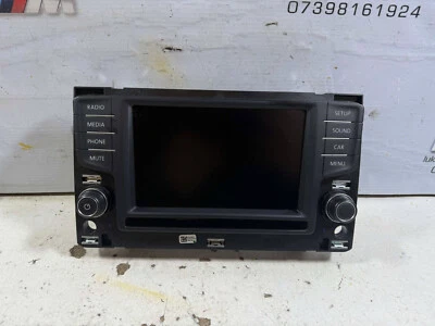 VOLKSWAGEN GOLF SV 2017 SAT NAV SCREEN 3Q0919605 - Image 1 of 4