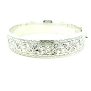 Vintage 1957 Georg Jensen Sterling Silber Armreif - elegant & zeitlos - Bild 1 von 4