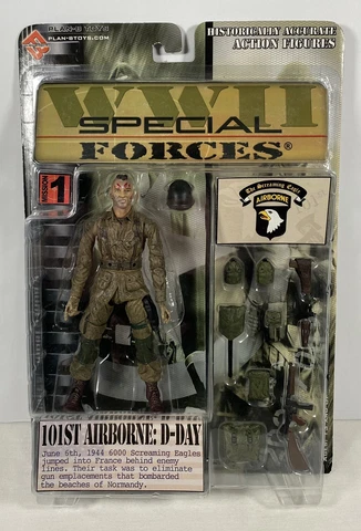 Plan B Toys Special Forces 101st AIRBORNE D-DAY 6" figure Screaming Eagles Cover
