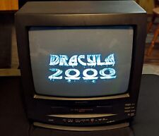 New listing
		Vintage Sharp 13VT-J100 13" CRT TV VCR Retro Gaming Combo VHS. Dracula 2000 VHS.